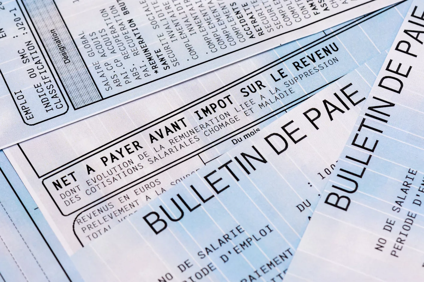 bulletins de paie